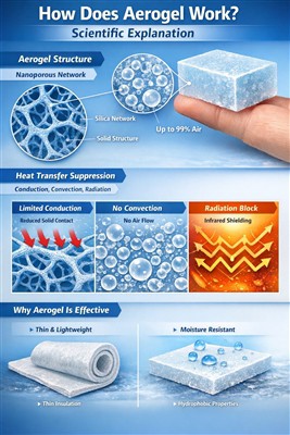 Como funciona o aerogel? Explicação Científica